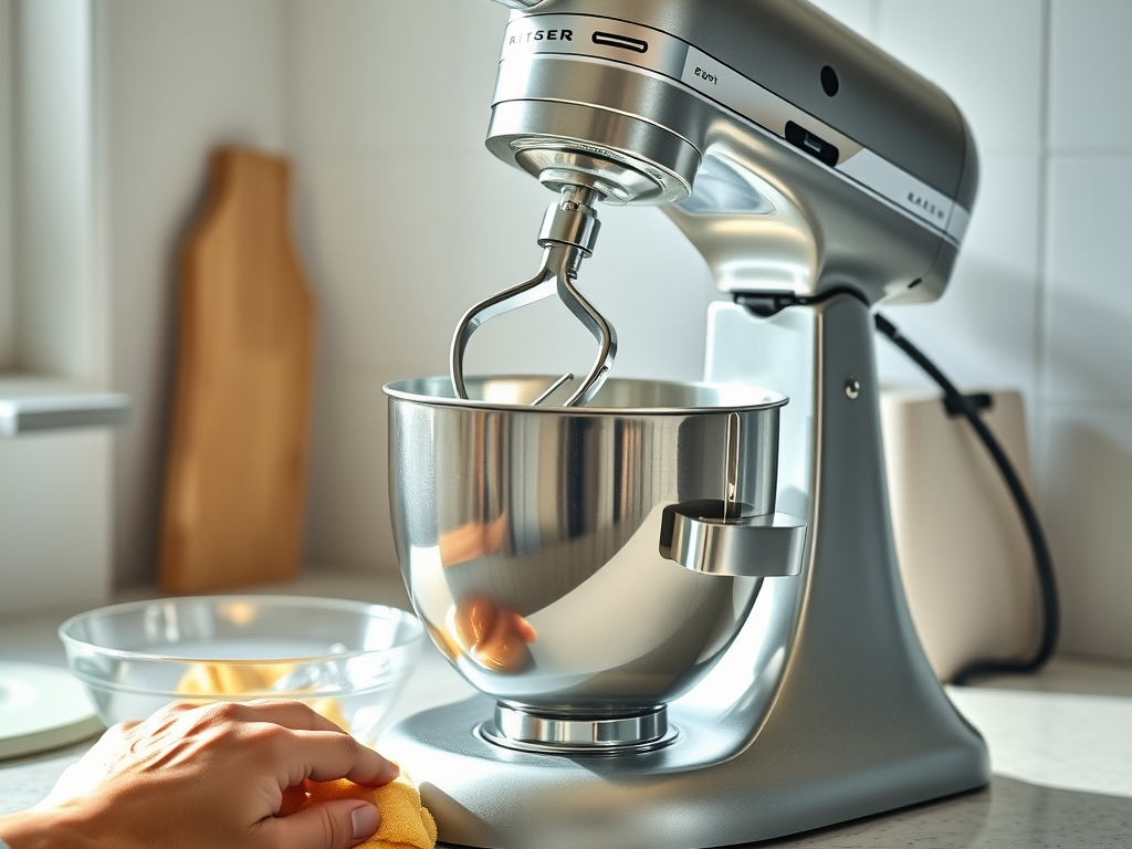 How to clean a stand mixer: steps, tools and care